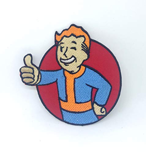 Vault Boy 'Fallout' Game Pip Boy Thumb Iron on Embroidered Patch von GK