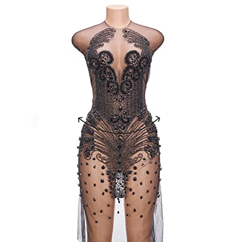 1 STÜCKE Applikation Strass Stoff Spitzenbesatz Nähen Mesh Kragen Patch für Hochzeitskleid Kleid Braut DIY Kleidung Craft-DRA-518 schwarz 1 STÜCKE Applikation Strass Stoff Spitzenbesatz Nähen Mesh Kragen Patch für Hochzeitskleid Kleid Braut DIY Kleidung Craft-DRA-518 schwarz von GKANDI
