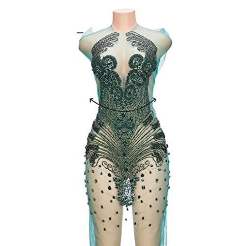 1 STÜCKE Applikation Strass Stoff Spitzenbesatz Nähen Mesh Kragen Patch für Hochzeitskleid Kleid Braut DIY Kleidung Craft-DRA-521 grün 1 STÜCKE Applikation Strass Stoff Spitzenbesatz Nähen Mesh Kragen Patch für Hochzeitskleid Kleid Braut DIY Kleidung Craft-DRA-521 grün von GKANDI