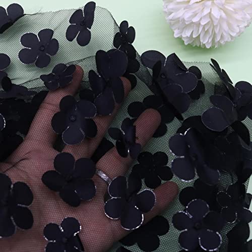 1 yards 3D Aufkleber Tüll Spitze Farbverlauf Blume Kinderkleidung Party Dekoration DIY Regenbogen Stoff Hochzeit Blumendekoration-E 1 yards 3D Aufkleber Tüll Spitze Farbverlauf Blume Kinderkleidung Party Dekoration DIY Regenbogen Stoff Hochzeit Blumendekoration-E von GKANDI