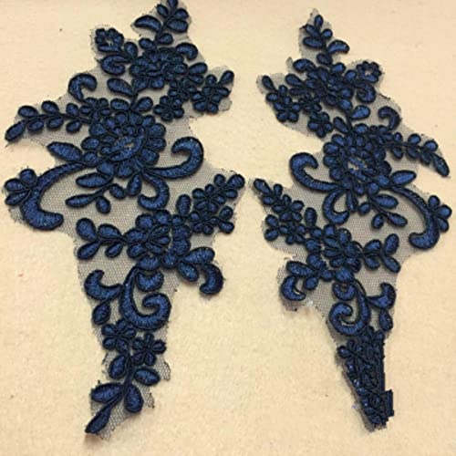 10 Teile / los Europäisches Hochzeitskleid Spitze Patch Applikation Blumen DIY Braut Haarschmuck Kleidung Nähzubehör Spitzenstoff-Marineblau 10 Teile / los Europäisches Hochzeitskleid Spitze Patch Applikation Blumen DIY Braut Haarschmuck Kleidung Nähzubehör Spitzenstoff-Marineblau von GKANDI