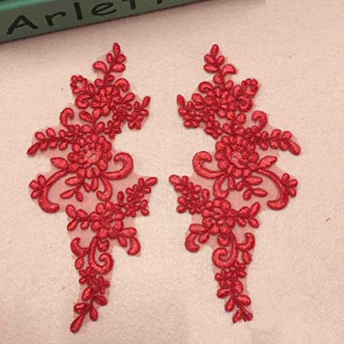 10 teile/los Europäischen hochzeitskleid spitze patch applique blumen DIY braut haarschmuck kleidung nähen zubehör spitze stoff-rot 10 teile/los Europäischen hochzeitskleid spitze patch applique blumen DIY braut haarschmuck kleidung nähen zubehör spitze stoff-rot von GKANDI