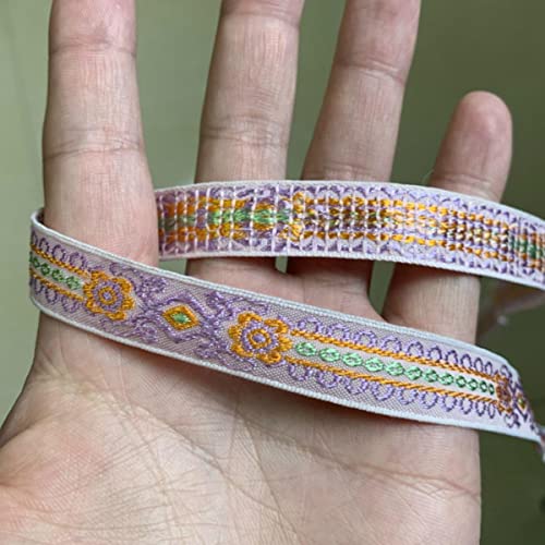10Yard oder 45Y 5/8quot; 15MM Vintage ethnische Stickerei Spitzenband Boho Spitzenbesatz DIY Kleidung Tasche Zubehör bestickter Spitzenstoff-02,10YARD 10Yard oder 45Y 5/8quot; 15MM Vintage ethnische Stickerei Spitzenband Boho Spitzenbesatz DIY Kleidung Tasche Zubehör bestickter Spitzenstoff-02,10YARD von GKANDI