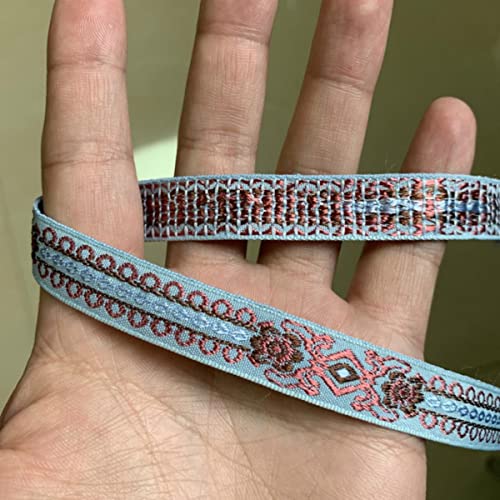 10Yard oder 45Y 5/8quot; 15MM Vintage ethnische Stickerei Spitzenband Boho Spitzenbesatz DIY Kleidung Tasche Zubehör bestickter Spitzenstoff-05,45YARD 10Yard oder 45Y 5/8quot; 15MM Vintage ethnische Stickerei Spitzenband Boho Spitzenbesatz DIY Kleidung Tasche Zubehör bestickter Spitzenstoff-05,45YARD von GKANDI