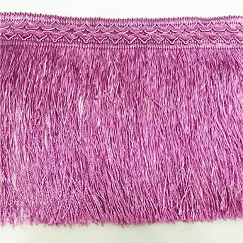 12 Yard geflochtene Fransen Quaste Trimmen Spitze Stoff Band Trim Applikation Band Band DIY Nähen für Kleidung Vorhang verziert T2616-violett 12 Yard geflochtene Fransen Quaste Trimmen Spitze Stoff Band Trim Applikation Band Band DIY Nähen für Kleidung Vorhang verziert T2616-violett von GKANDI