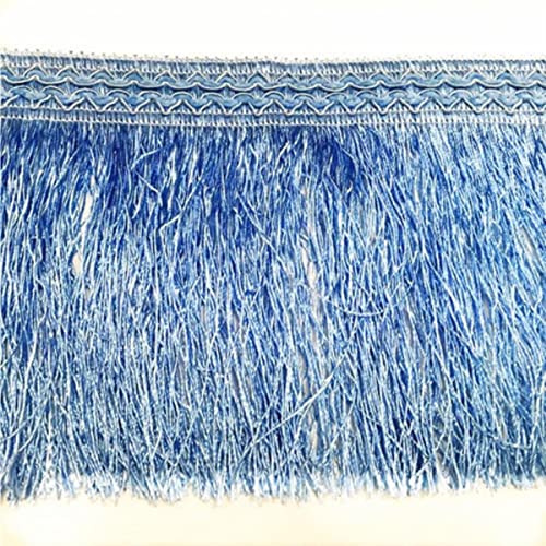 12 Yard geflochtene Fransen Quaste Trimmen Spitze Stoffband Trimmen Applikation Tape Band DIY Nähen für Kleidung Vorhang dekoriert T2616-blau 12 Yard geflochtene Fransen Quaste Trimmen Spitze Stoffband Trimmen Applikation Tape Band DIY Nähen für Kleidung Vorhang dekoriert T2616-blau von GKANDI