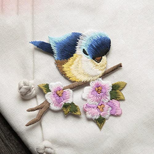 5 Stück/Los Empfindlicher gestickter Vogel kleidet diy Zusätze Spitzeordnungsvögel Fleckenapplikationsmaterial 15 Arten.-1 von GKANDI