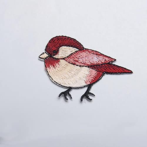 5 Stück / Los Kleidung diy Zubehör Spitzenbesatz Vögel Patches Applikation Stickmaterial Applikation 10 Arten.-E von GKANDI