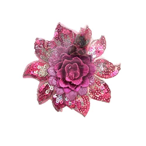 5 Stücke 3d Blume Pailletten Patches Kristall Stickerei Afrikanische Spitze Applique Nähen Auf Kleidung Hochzeit Tanzkleid Decor Patch Diy-kleine Rose 5 Stücke 3d Blume Pailletten Patches Kristall Stickerei Afrikanische Spitze Applique Nähen Auf Kleidung Hochzeit Tanzkleid Decor Patch Diy-kleine Rose von GKANDI