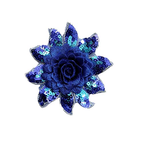 5 Stücke 3d Blume Pailletten Patches Kristallstickerei Afrikanische Spitze Applique Nähen Auf Kleidung Hochzeit Tanzkleid Decor Patch Diy-klein Königsblau 5 Stücke 3d Blume Pailletten Patches Kristallstickerei Afrikanische Spitze Applique Nähen Auf Kleidung Hochzeit Tanzkleid Decor Patch Diy-klein Königsblau von GKANDI