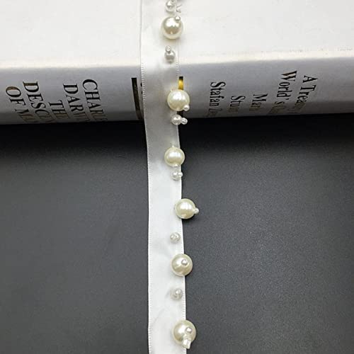 5 Yards/Lot Perle Seed Bead Perlenborte Spitzenband Stoff Kleidung Dekoration Hochzeitskleid Kragen Ärmel Spitze Applikation Crafts-Off White 5,M 5 Yards/Lot Perle Seed Bead Perlenborte Spitzenband Stoff Kleidung Dekoration Hochzeitskleid Kragen Ärmel Spitze Applikation Crafts-Off White 5,M von GKANDI