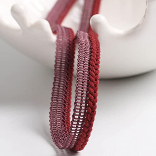 7 mm Centipede Braid Sewing Lace Ribbon Trim für DIY Haarspange Zubehör Fransen Kleidung Vorhang Kissen Ausschnitt Curve Applikationen-003,7 mm 150 Yards 7 mm Centipede Braid Sewing Lace Ribbon Trim für DIY Haarspange Zubehör Fransen Kleidung Vorhang Kissen Ausschnitt Curve Applikationen-003,7 mm 150 Yards von GKANDI