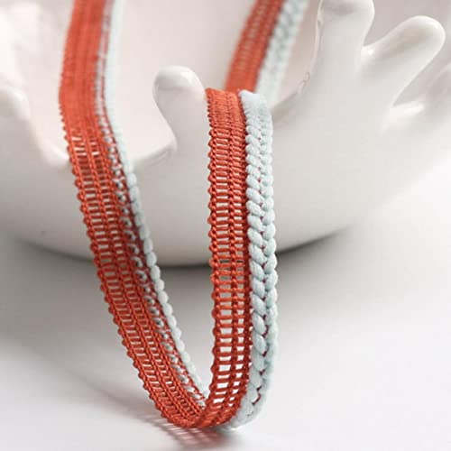 7mm Centipede Braid Sewing Lace Ribbon Trim Für DIY Haarspange Zubehör Fransen Kleidung Vorhang Kissen Ausschnitt Curve Applikationen-005,7mm 150yards 7mm Centipede Braid Sewing Lace Ribbon Trim Für DIY Haarspange Zubehör Fransen Kleidung Vorhang Kissen Ausschnitt Curve Applikationen-005,7mm 150yards von GKANDI