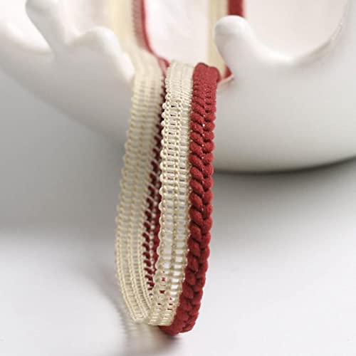 7mm Centipede Braid Sewing Lace Ribbon Trim Für DIY Haarspange Zubehör Fransen Kleidung Vorhang Kissen Ausschnitt Curve Applikationen-008,7mm 150yards 7mm Centipede Braid Sewing Lace Ribbon Trim Für DIY Haarspange Zubehör Fransen Kleidung Vorhang Kissen Ausschnitt Curve Applikationen-008,7mm 150yards von GKANDI