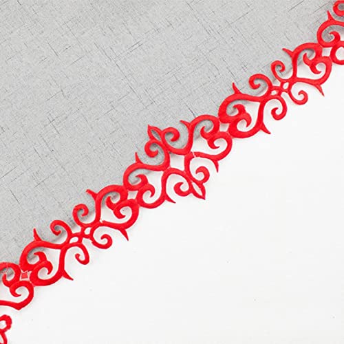 Meter/Menge Kostüm Stickerei Spitzenbesatz Gold Silber Bühnenkleidung Diy Applikation Patch Stoff ZubehörYN119-Rot Meter/Menge Kostüm Stickerei Spitzenbesatz Gold Silber Bühnenkleidung Diy Applikation Patch Stoff ZubehörYN119-Rot von GKANDI