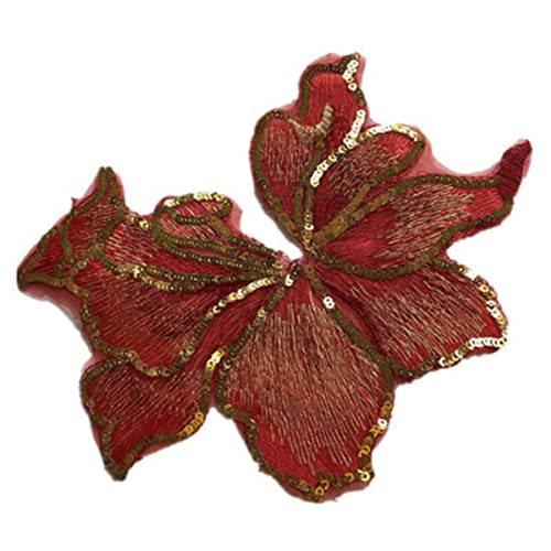 Stücke 3d Blume Pailletten Patches Kristall Stickerei Afrikanische Spitze Applique Nähen Auf Kleidung Hochzeit Tanzkleid Decor Patch DIY-rot 1 Stücke 3d Blume Pailletten Patches Kristall Stickerei Afrikanische Spitze Applique Nähen Auf Kleidung Hochzeit Tanzkleid Decor Patch DIY-rot 1 von GKANDI