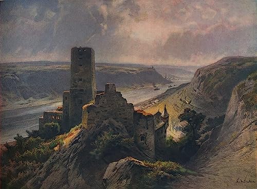 GKAZGQPR Bekannt Leinwand Wandbilder Leinwand Plakat Burg G fels mit Blick auf Oberwesel von Nicolai Astudin Gemälde Wandkunst für Wanddekoration 60x90cm GKAZGQPR Bekannt Leinwand Wandbilder Leinwand Plakat Burg G fels mit Blick auf Oberwesel von Nicolai Astudin Gemälde Wandkunst für Wanddekoration 60x90cm von GKAZGQPR