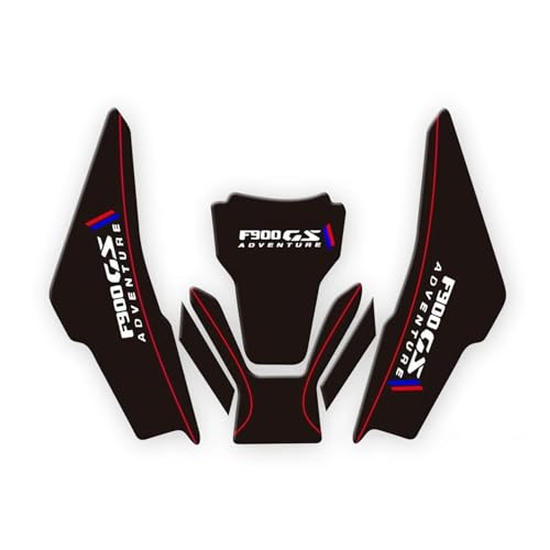 GKHUBJFH Kraftstofftank-Pad Passend Für F900 GS F900GSA GSA900 2023 2024 Motorrad-Tankpad-Schutz 3D-Epoxidharz-Fischgräten-Aufkleber(A) von GKHUBJFH