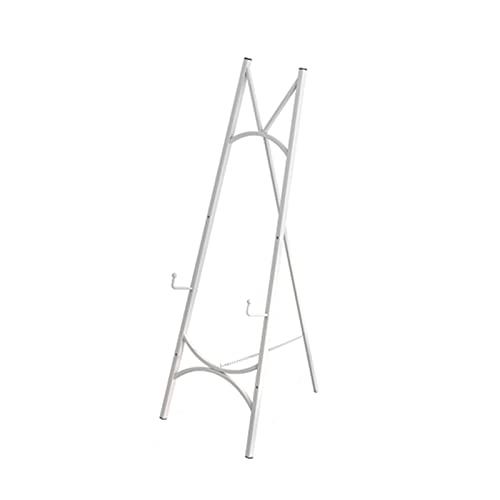120/150 cm hoher Staffeleiständer, A-Rahmen-Stativ-Staffelei aus Metall mit verstellbarem Leinwandhalter, Bodenstaffelei für Hochzeitsschilder, Poster, einfach 120/150 cm hoher Staffeleiständer, A-Rahmen-Stativ-Staffelei aus Metall mit verstellbarem Leinwandhalter, Bodenstaffelei für Hochzeitsschilder, Poster, einfach von GKJHTED