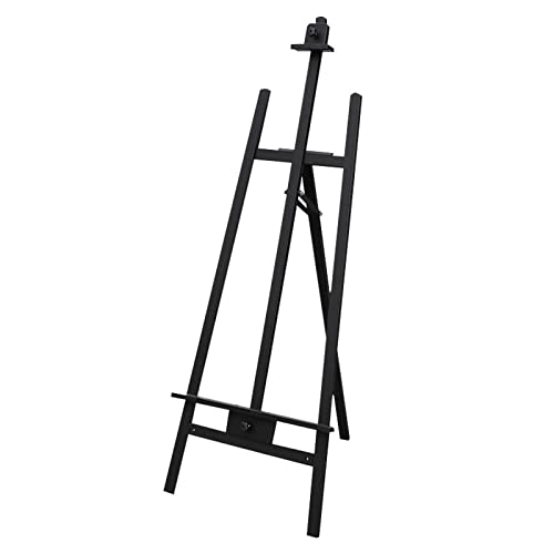165 cm Atelierstaffelei, stabile Holzstaffelei, verstellbare und klappbare Staffeleien, tragbarer Gemäldehalter zur Präsentation von Hochzeitsschildern, Poster 165 cm Atelierstaffelei, stabile Holzstaffelei, verstellbare und klappbare Staffeleien, tragbarer Gemäldehalter zur Präsentation von Hochzeitsschildern, Poster von GKJHTED