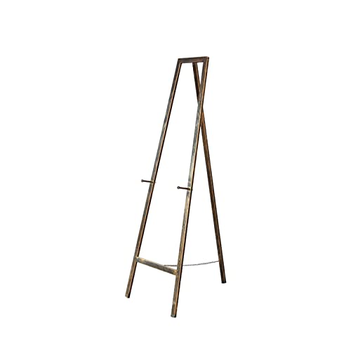 Klappbare Display-Staffelei, stabiler Malständer aus Metall, A-Rahmen, Eisenstaffelei für Künstler, verstellbar, 120/150 cm hoch, Plakathalter für Hochzeitsgesc Klappbare Display-Staffelei, stabiler Malständer aus Metall, A-Rahmen, Eisenstaffelei für Künstler, verstellbar, 120/150 cm hoch, Plakathalter für Hochzeitsgesc von GKJHTED