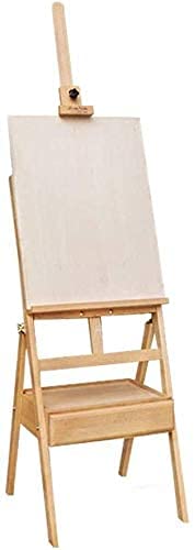 Künstler-Staffelei-Ständer, Stativ-Display-Staffelei, Holz-Malständer, Malstaffelei mit Aufbewahrungsschublade, Zeichenstaffelei für den Innen- und Außenbereich Künstler-Staffelei-Ständer, Stativ-Display-Staffelei, Holz-Malständer, Malstaffelei mit Aufbewahrungsschublade, Zeichenstaffelei für den Innen- und Außenbereich von GKJHTED