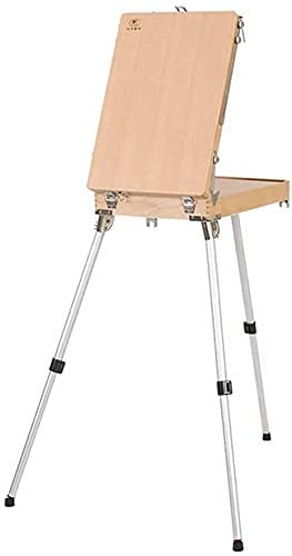 Künstler-Staffeleiständer, Stativ-Display-Staffelei, Malständer aus Holz, Malstaffelei, tragbare Bildbox, Studio, multifunktionale Tischstaffelei, Aluminiumleg Künstler-Staffeleiständer, Stativ-Display-Staffelei, Malständer aus Holz, Malstaffelei, tragbare Bildbox, Studio, multifunktionale Tischstaffelei, Aluminiumleg von GKJHTED