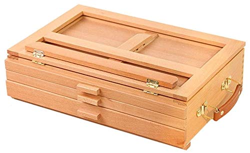 Staffelei Künstler Malwerkzeug Leinwand Displayständer Desktop-Staffelei Tragbare Bildbox Poster Displayständer Staffelei Künstler Malwerkzeug Leinwand Displayständer Desktop-Staffelei Tragbare Bildbox Poster Displayständer von GKJHTED