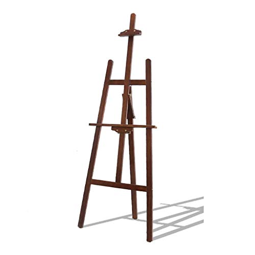 Staffelei für Maler, Künstler, Ständer, Ausstellungsstaffelei, Zeichenbrett, 1,5 m, klappbare Staffelei, Gerüst für Erwachsene, Ölgemälderegal, verstellbare Ski Staffelei für Maler, Künstler, Ständer, Ausstellungsstaffelei, Zeichenbrett, 1,5 m, klappbare Staffelei, Gerüst für Erwachsene, Ölgemälderegal, verstellbare Ski von GKJHTED