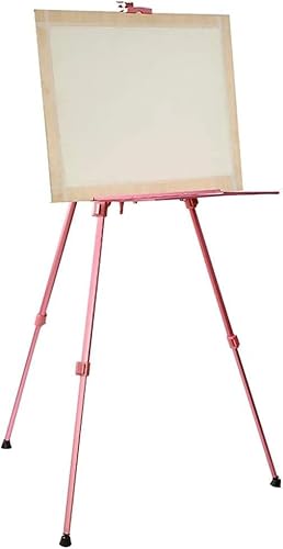 Staffelei für den Außenbereich, stabile, leichte Staffelei, 153 cm (60,2 Zoll), Aluminiumstaffelei, Stativstaffelei mit 1 Zeichenfläche und 1 Ablage von GKJHTED
