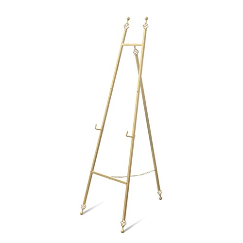 Staffeleiständer, Mal- und Zeichenstaffelei, Poster-Präsentationsstaffelei, tragbare Dreibeinstaffelei, einfach zusammenklappbar, leicht, 120/150 cm hoch Staffeleiständer, Mal- und Zeichenstaffelei, Poster-Präsentationsstaffelei, tragbare Dreibeinstaffelei, einfach zusammenklappbar, leicht, 120/150 cm hoch von GKJHTED