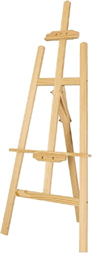 Staffeleiständer zur Präsentation, 120/150 cm, Studio-Staffelei, verstellbarer Kunsthalter zum Malen oder Zeichnen, tragbare, klappbare Staffelei für Anfänger Staffeleiständer zur Präsentation, 120/150 cm, Studio-Staffelei, verstellbarer Kunsthalter zum Malen oder Zeichnen, tragbare, klappbare Staffelei für Anfänger von GKJHTED