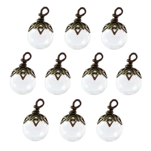10pcs Kleine Glasflaschen Wünschen Gläser Mit Silbernen Blumenhut Für Bastelschmuck Handwerk Und Dekoration Täglich Benutze Handgefertigte Schmuckversorgungen 10pcs Kleine Glasflaschen Wünschen Gläser Mit Silbernen Blumenhut Für Bastelschmuck Handwerk Und Dekoration Täglich Benutze Handgefertigte Schmuckversorgungen von GKYQVE