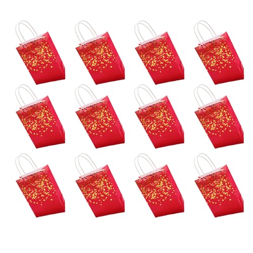 12 Stücke Hotfoil Gold Bronzing Krafts Papiertüten Food Verpackungstasche Mit Griffigem Geburtstagszeitverpackung Taschen 12 Stücke Hotfoil Gold Bronzing Krafts Papiertüten Food Verpackungstasche Mit Griffigem Geburtstagszeitverpackung Taschen von GKYQVE