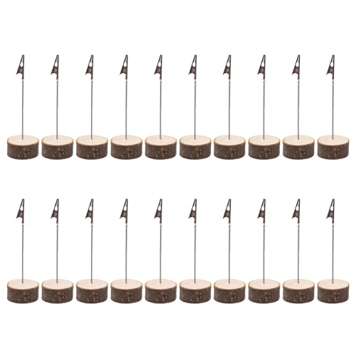20 Stück Kartenhalter Mit Clips Fotoständer Name Kartenfoto Zum Präsentieren Von Visitenkarten Grußkarten 20 Stück Kartenhalter Mit Clips Fotoständer Name Kartenfoto Zum Präsentieren Von Visitenkarten Grußkarten von GKYQVE