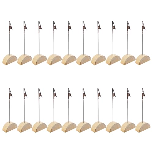 20 Stück Kartenhalter Mit Clips Fotoständer Name Kartenfoto Zum Präsentieren Von Visitenkarten Grußkarten 20 Stück Kartenhalter Mit Clips Fotoständer Name Kartenfoto Zum Präsentieren Von Visitenkarten Grußkarten von GKYQVE