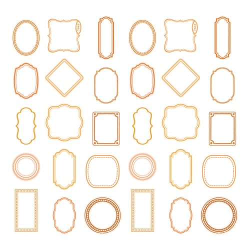 30 PCs Vintage Bilderrahmen Scrapbook Frames Scrapbooking Supplies Dekorative Rahmen Für Kunsthandwerk Journaling Notebook 30 PCs Vintage Bilderrahmen Scrapbook Frames Scrapbooking Supplies Dekorative Rahmen Für Kunsthandwerk Journaling Notebook von GKYQVE
