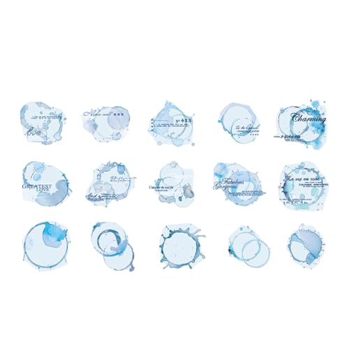 30COUNTS Tinten Spritzer Aufkleber Wasserbeständiger Ästhetischer Aufkleber Für Scrapbook Notebook Wasserflasche Album Telefon Hülle 30COUNTS Tinten Spritzer Aufkleber Wasserbeständiger Ästhetischer Aufkleber Für Scrapbook Notebook Wasserflasche Album Telefon Hülle von GKYQVE