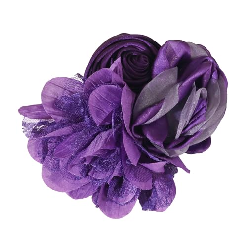 3D-Stoff-Patches mit Rosen-Motiv, handgefertigte Materialien, Basteln, traditionelles Kostüm, Tanzkleid, Nähen, Blumen-Applikationen von GKYQVE