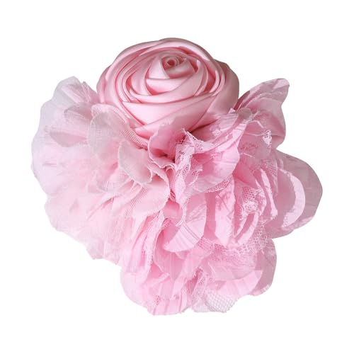 3D-Stoff-Patches mit Rosen-Motiv, handgefertigte Materialien, Basteln, traditionelles Kostüm, Tanzkleid, Nähen, Blumen-Applikationen von GKYQVE
