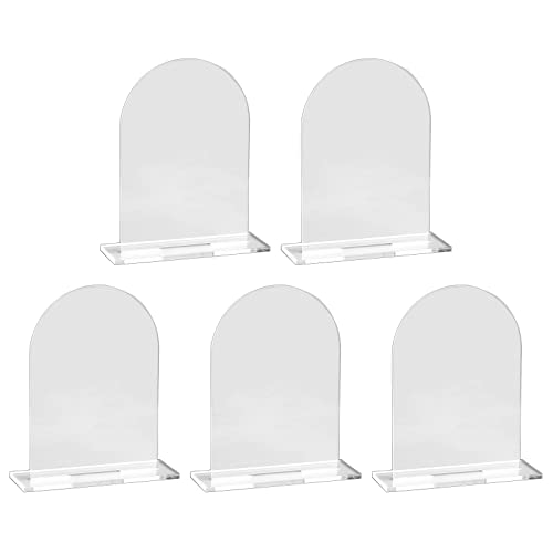 5 Set Acrylblankes Hochzeitstischschild Mit Bodenhalter Versorgung Für Festival Party Esstischdekoration von GKYQVE
