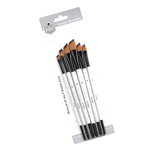 6pcs Professionelle Pinsel Pinsel Aquarell Nylon Borste Für Acryl Aquarellölmalerei Nylonbürsten 6pcs Professionelle Pinsel Pinsel Aquarell Nylon Borste Für Acryl Aquarellölmalerei Nylonbürsten von GKYQVE