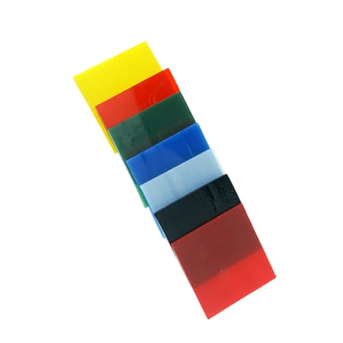 7pcs Square Fusing Glass Sheets Accessoire Stabil Hitzebeständiges Glas Für Schulklassen Und Individuelle Handwerksmikrowellenofen 7pcs Square Fusing Glass Sheets Accessoire Stabil Hitzebeständiges Glas Für Schulklassen Und Individuelle Handwerksmikrowellenofen von GKYQVE