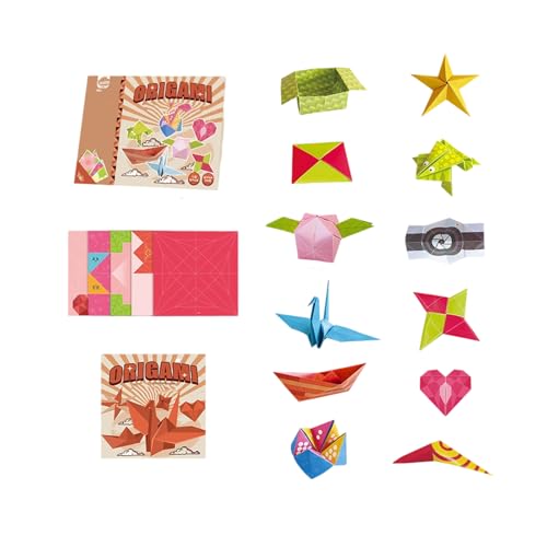 Bildungspapierkunst Set Für Kinder Wiederverwendbare Faltblätter Anfängerfreundlicher Handwerk Tutorial Umfasste Papierhandwerks Set Bildungspapierkunst Set Für Kinder Wiederverwendbare Faltblätter Anfängerfreundlicher Handwerk Tutorial Umfasste Papierhandwerks Set von GKYQVE