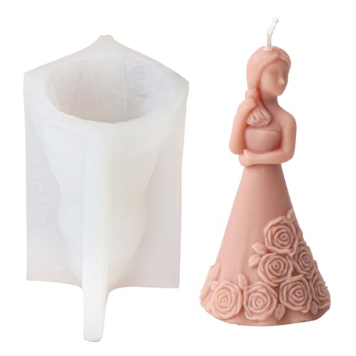 Blumenkleid Girl Kerze Gips Schimmel Praktische Aromatherapys Silikonform Desktops Orumament Form Home Dekoration Kreative Kerze Blumenkleid Girl Kerze Gips Schimmel Praktische Aromatherapys Silikonform Desktops Orumament Form Home Dekoration Kreative Kerze von GKYQVE