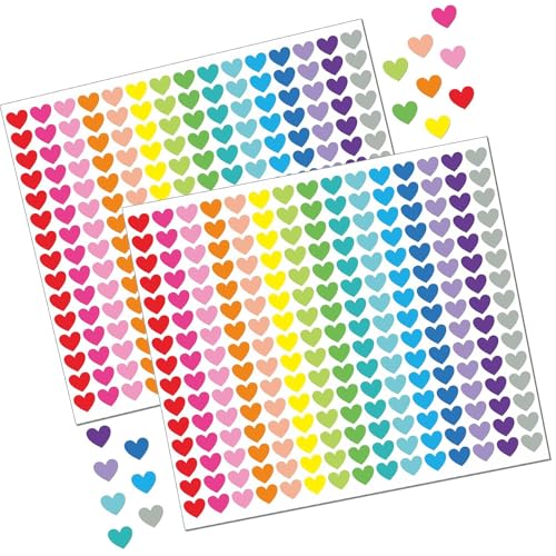 Buntes Herzaufkleberkleber Wickeln Für Kid Art Craft Scrapbooking Journal Planer Album Home Decoration Party Dekoration Buntes Herzaufkleberkleber Wickeln Für Kid Art Craft Scrapbooking Journal Planer Album Home Decoration Party Dekoration von GKYQVE