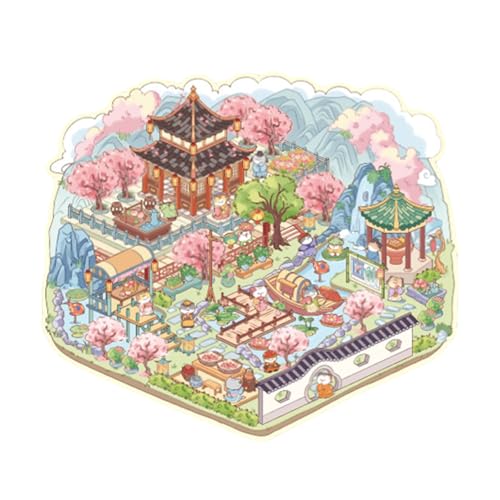 Chinesische Stile Landschaft Aufkleber Ästhetische Katzen Hütten Szene Scrapbooking Supplies Für Erwachsene Kinder Dekorative Chinesische Stil Landschaft Kinderszene Chinesische Stile Landschaft Aufkleber Ästhetische Katzen Hütten Szene Scrapbooking Supplies Für Erwachsene Kinder Dekorative Chinesische Stil Landschaft Kinderszene von GKYQVE