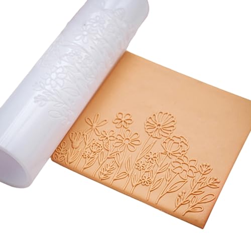 Clay Präge Roller Für Handgefertigte Ohrringe Eleganter Schmuckhandwerk Zubehör Praktische Texturblech Rolling Pin Clay Präge Roller Für Handgefertigte Ohrringe Eleganter Schmuckhandwerk Zubehör Praktische Texturblech Rolling Pin von GKYQVE