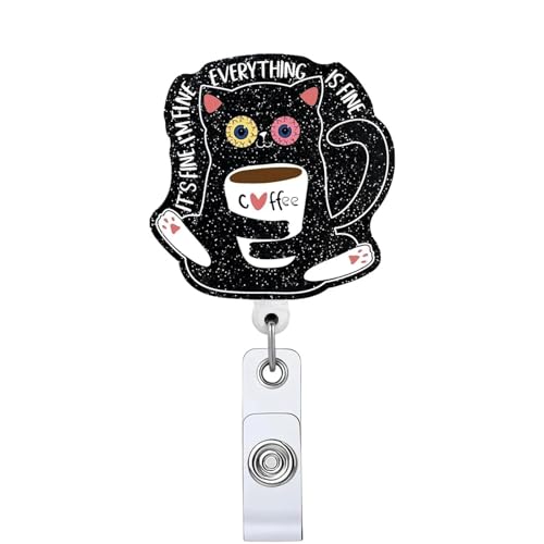 Einziehbarer Abzeichenhalter Mit Metallclip Für PECONS PAIL ACRYLIC Abzeichenhalter Für Krankenschwester Doctor Doctor Cartoon Einziehbarer Abzeichenhalter Mit Metallclip Für PECONS PAIL ACRYLIC Abzeichenhalter Für Krankenschwester Doctor Doctor Cartoon von GKYQVE