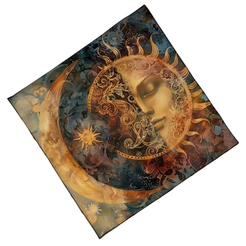 Elegante Velvets Tischdecke Portables Wahrsagerungsmatten Mit Mystischen Kunstwerken Für Spirituelle Meditationen Und Home Dekorationentragables Tarots Spreizende Velvets Matten von GKYQVE